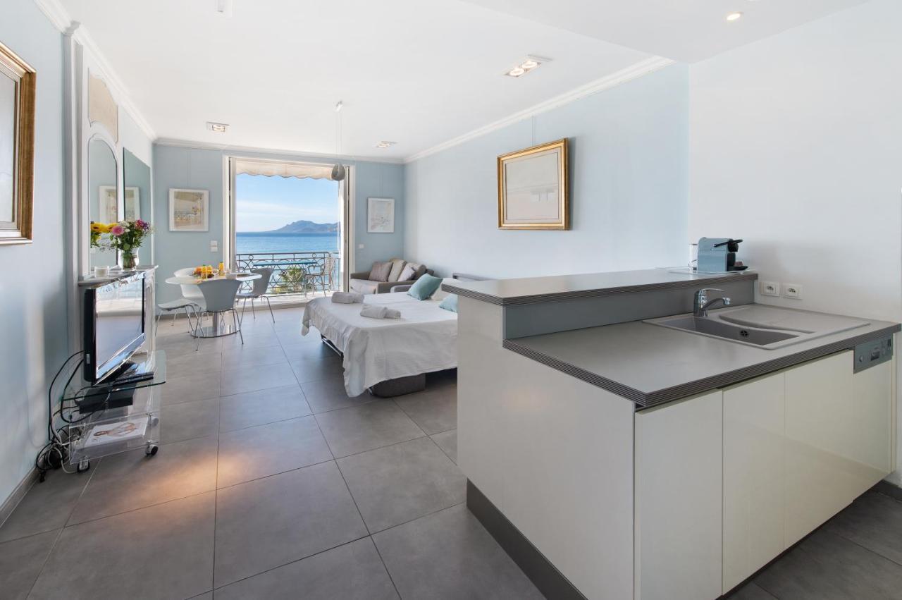 Palais Miramar - Suite Blue Room - Vue Mer -Croisette Emplacement Unique - 20M Plage - Wifi - Clim 칸느 외부 사진